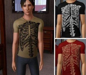 《模拟人生3》MOD服饰 男士酷T恤-IGTA奇幻游戏城-GTA5MOD资源网