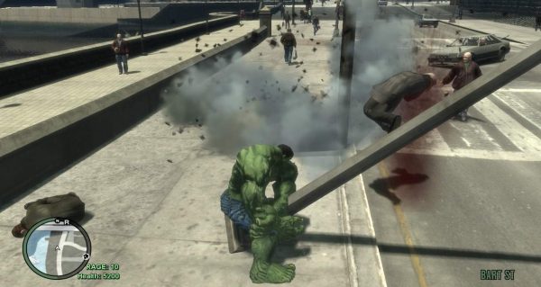 GTA4 侠盗猎车手4 绿巨人人物MOD-IGTA奇幻游戏城-GTA5MOD资源网