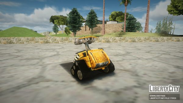 [GTA:圣安地列斯MOD]机器人瓦力MOD-IGTA奇幻游戏城-GTA5MOD资源网
