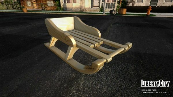 [GTA:圣安地列斯MOD]圣诞节雪橇-IGTA奇幻游戏城-GTA5MOD资源网