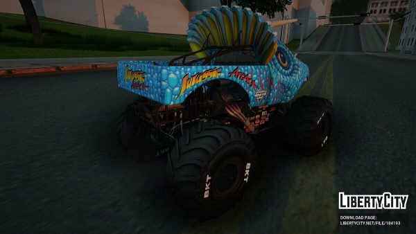 [GTA:圣安地列斯MOD]越野怪物卡车2三角龙-IGTA奇幻游戏城-GTA5MOD资源网