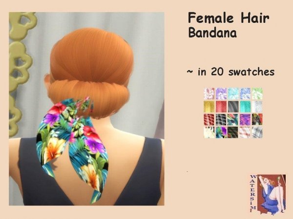《模拟人生4》复古的头巾MOD-IGTA奇幻游戏城-GTA5MOD资源网