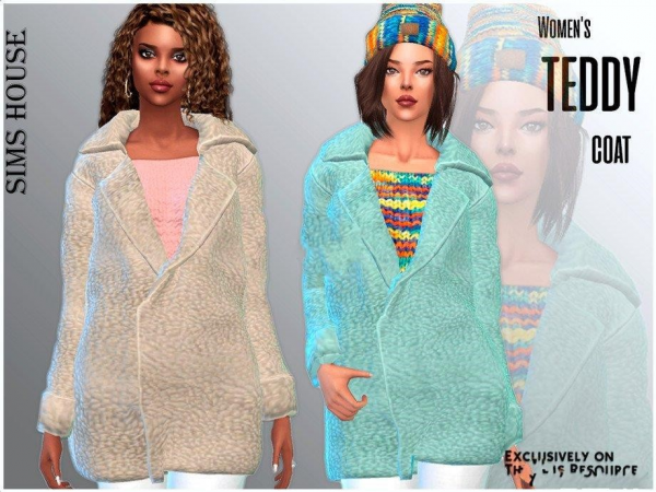 《模拟人生4》女款毛绒大衣MOD-IGTA奇幻游戏城-GTA5MOD资源网