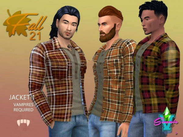 《模拟人生4》男士秋季帅气衬衫MOD-IGTA奇幻游戏城-GTA5MOD资源网
