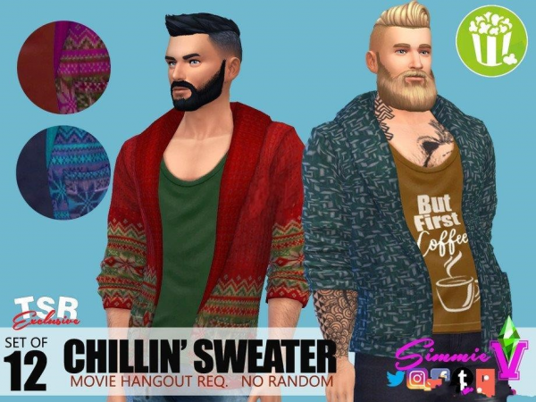 《模拟人生4》男款节日毛衣MOD-IGTA奇幻游戏城-GTA5MOD资源网