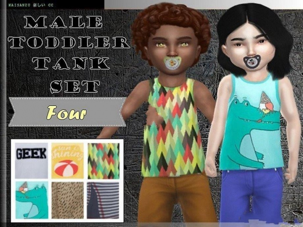《模拟人生4》幼儿可爱背心MOD-IGTA奇幻游戏城-GTA5MOD资源网