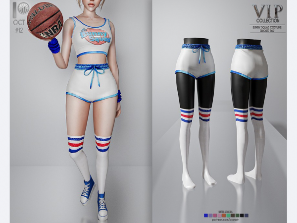 《模拟人生4》女性运动短裤袜子MOD-IGTA奇幻游戏城-GTA5MOD资源网