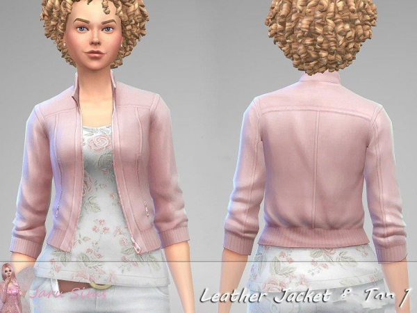 《模拟人生4》女性粉色皮夹克MOD-IGTA奇幻游戏城-GTA5MOD资源网