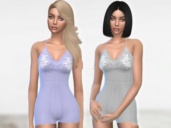 《模拟人生4》女性印花刺绣睡衣MOD-IGTA奇幻游戏城-GTA5MOD资源网