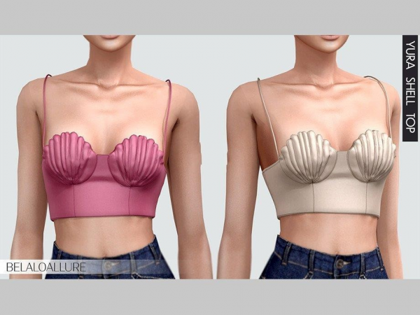 《模拟人生4》女性贝壳上衣MOD-IGTA奇幻游戏城-GTA5MOD资源网