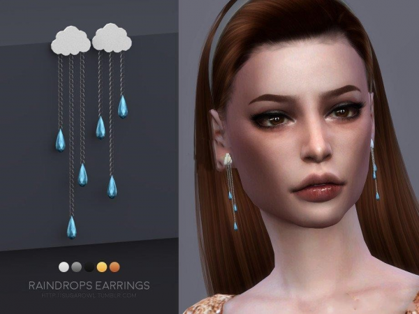 《模拟人生4》云朵下雨耳环MOD-IGTA奇幻游戏城-GTA5MOD资源网