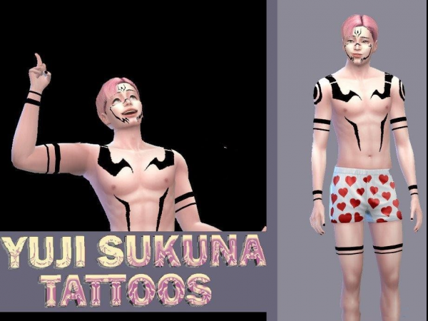 《模拟人生4》咒术回战纹身MOD-IGTA奇幻游戏城-GTA5MOD资源网