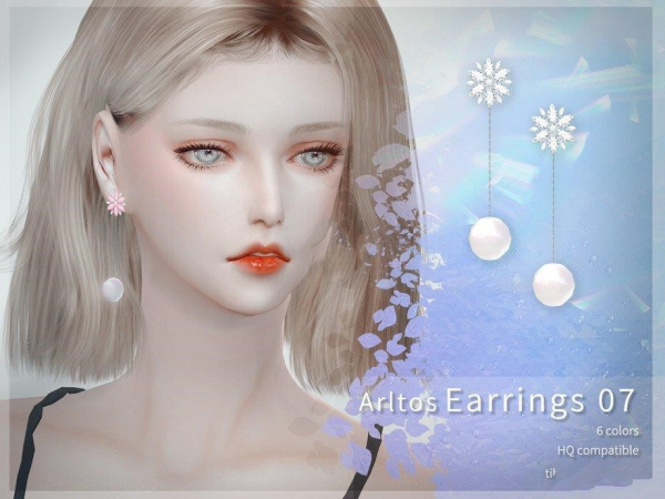 《模拟人生4》雪花珍珠耳环MOD-IGTA奇幻游戏城-GTA5MOD资源网