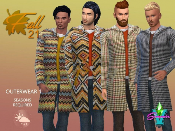 《模拟人生4》男士的秋季外套MOD-IGTA奇幻游戏城-GTA5MOD资源网