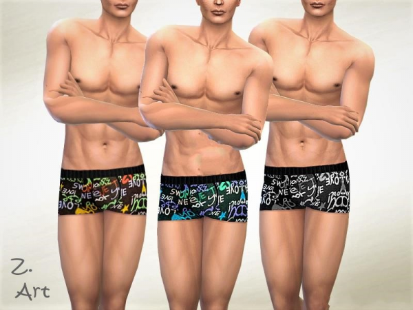 《模拟人生4》男士的花内裤MOD-IGTA奇幻游戏城-GTA5MOD资源网