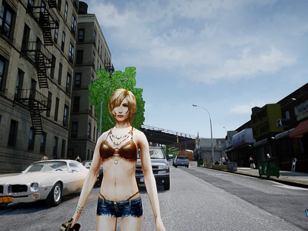 《GTA4 侠盗猎车手4》性感Aya阿雅!人物MOD-IGTA奇幻游戏城-GTA5MOD资源网