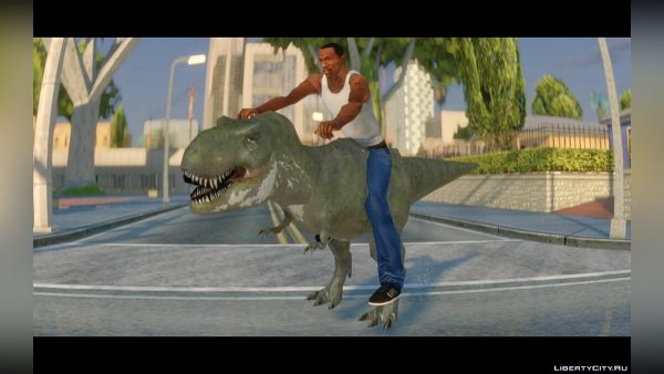 [GTA:圣安地列斯MOD]霸王龙自行车-IGTA奇幻游戏城-GTA5MOD资源网