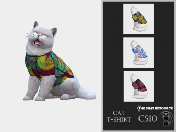 《模拟人生4》猫咪可爱t恤2 MOD-IGTA奇幻游戏城-GTA5MOD资源网