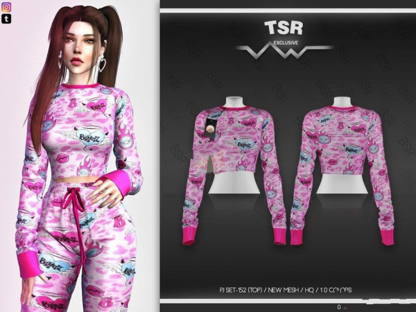 《模拟人生4》可爱爱心睡衣MOD-IGTA奇幻游戏城-GTA5MOD资源网