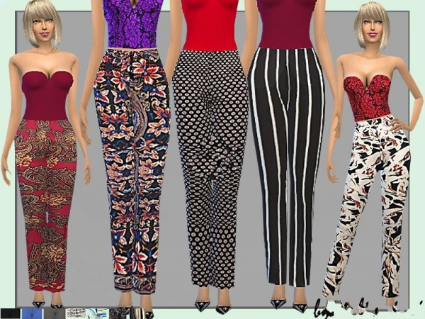 《模拟人生4》女性九分直腿裤MOD-IGTA奇幻游戏城-GTA5MOD资源网