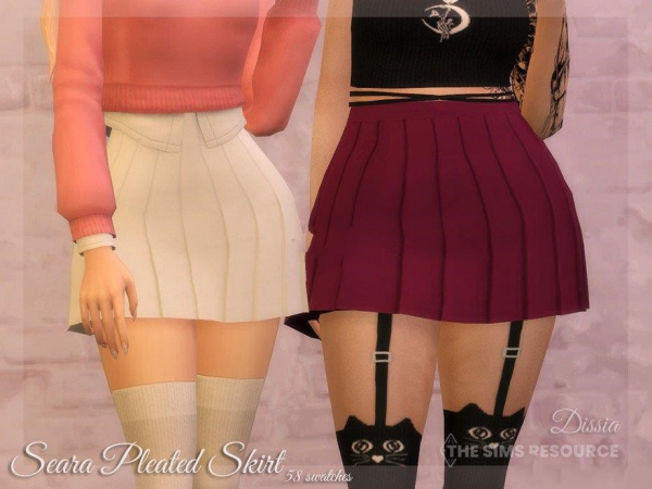 《模拟人生4》女性性感百褶裙MOD-IGTA奇幻游戏城-GTA5MOD资源网