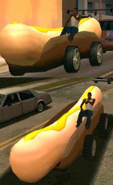 [GTA:圣安地列斯MOD]热狗香肠车MOD-IGTA奇幻游戏城-GTA5MOD资源网
