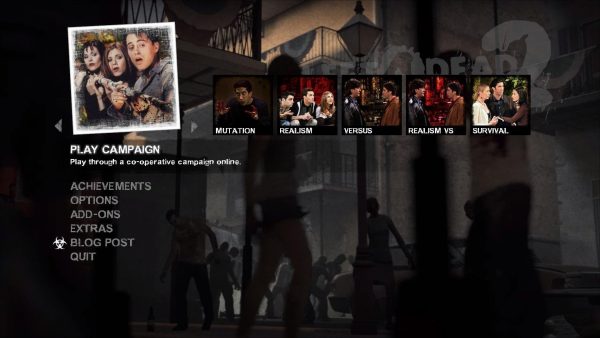 《求生之路2》老友记菜单MOD-IGTA奇幻游戏城-GTA5MOD资源网