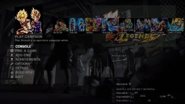 《求生之路2》龙珠主菜单MOD-IGTA奇幻游戏城-GTA5MOD资源网