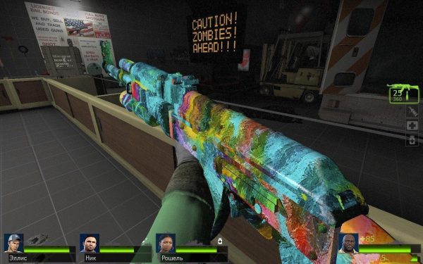 《求生之路2》彩虹AK47 MOD-IGTA奇幻游戏城-GTA5MOD资源网