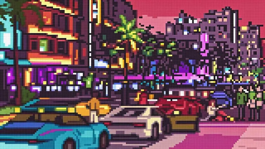 图片[2]-GTA6壁纸 39张图片 [电脑手机] 预告片 1 [像素风格 AI版] 2K【197.MB】-IGTA奇幻游戏城-GTA5MOD资源网