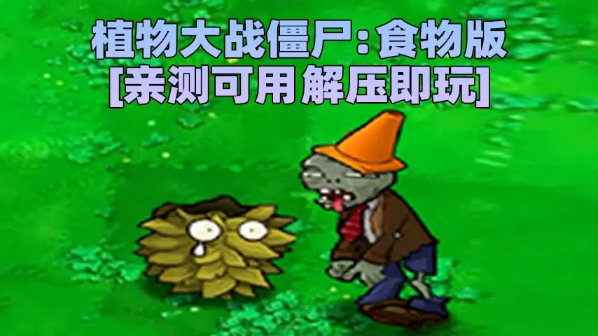 植物大战僵尸：食物版 简体中文 免安装 绿色版 [亲测可用 解压即玩]【76.2MB】-IGTA奇幻游戏城-GTA5MOD资源网