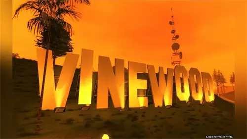 [圣安地列斯]背光“Vinewood”标志牌-IGTA奇幻游戏城-GTA5MOD资源网