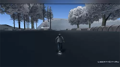 图片[2]-[圣安地列斯]奔跑时脚下有雪印-IGTA奇幻游戏城-GTA5MOD资源网