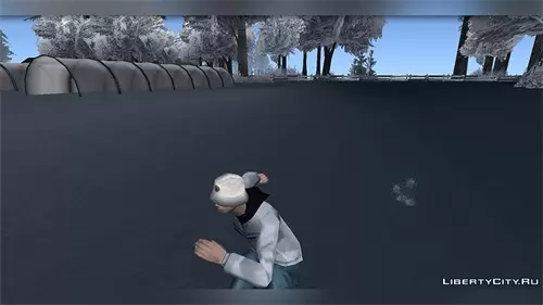图片[3]-[圣安地列斯]奔跑时脚下有雪印-IGTA奇幻游戏城-GTA5MOD资源网