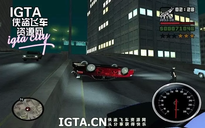 [圣安地列斯]翻车后失去健康-IGTA奇幻游戏城-GTA5MOD资源网