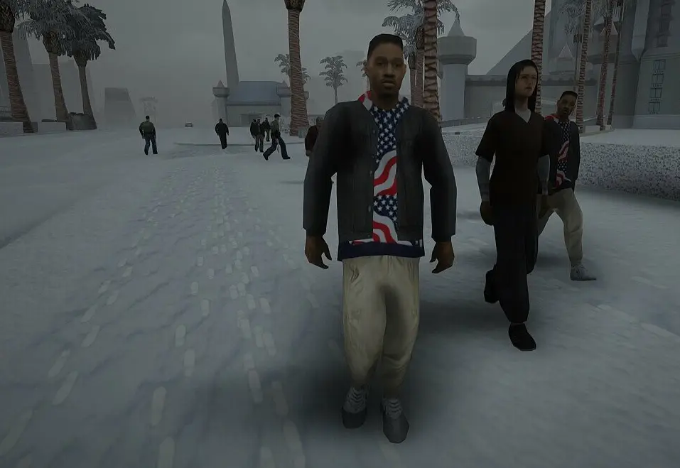 图片[7]-GTA 圣安地列斯大型整合版MOD 大雪冬季版 大屏优化 FPS优化 真实武器包 汉化版 赠送：运行库 通关存档 内存优化 [5.46 GB]-IGTA奇幻游戏城-GTA5MOD资源网