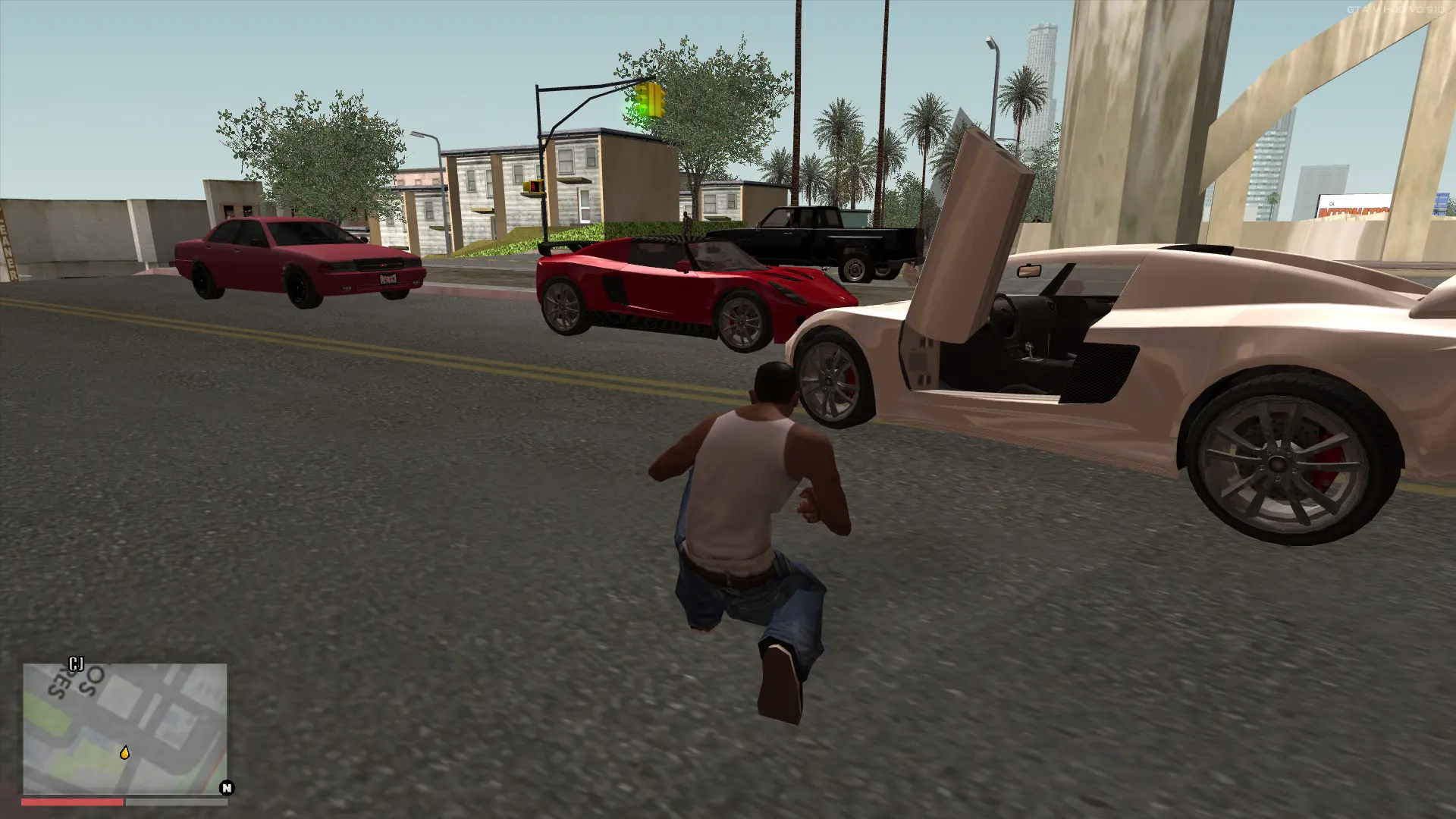 图片[6]-GTASA 圣安地列斯MOD：重返黄金州 仿GTA5极致大型整合汉化版 真实西海岸 真实植被 全替换现实载具 赠送：运行库 通关存档 修改器 [6.04 GB]-我爱模组网-GTA5MOD下载资源网