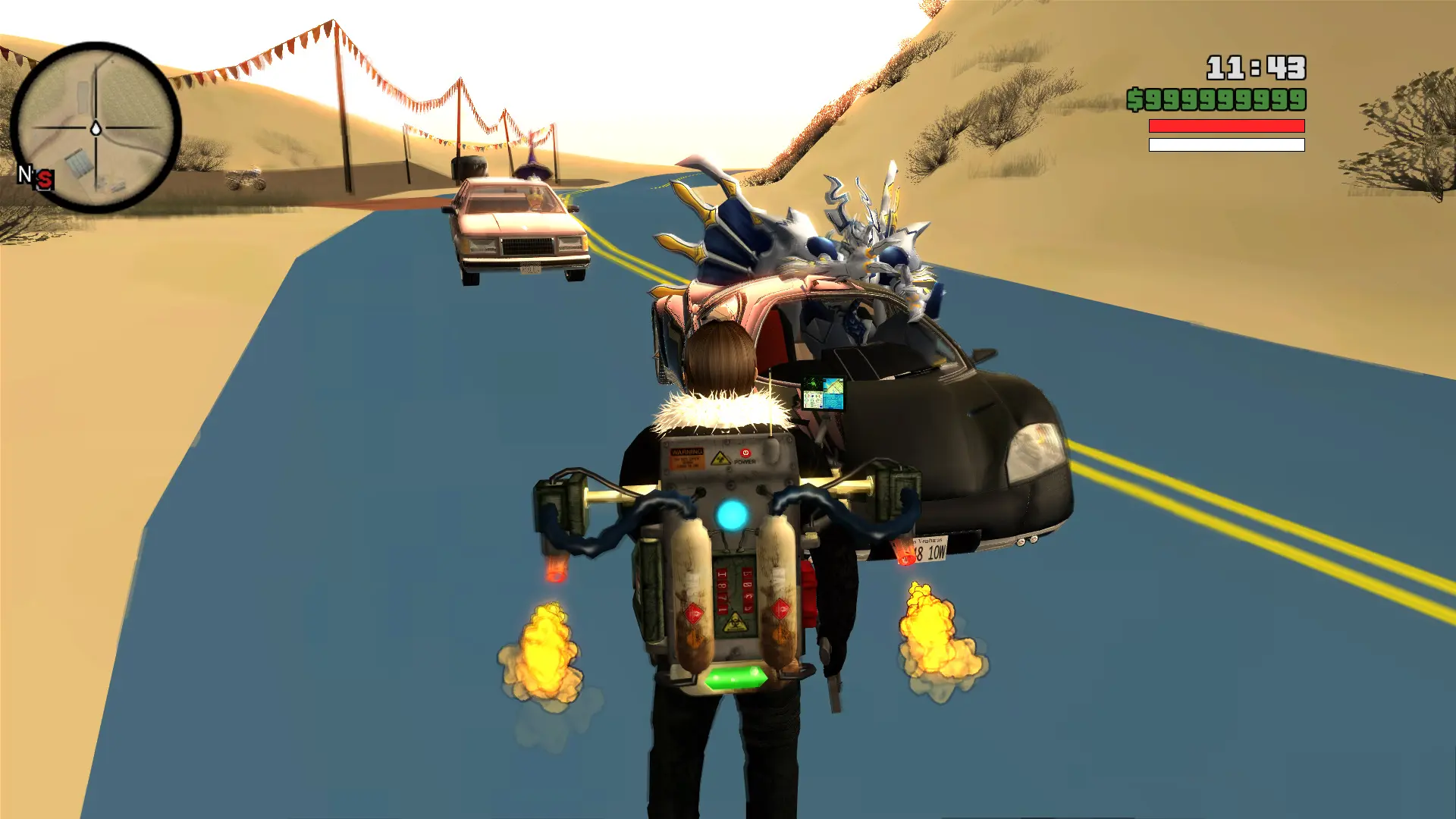 图片[9]-GTASA 圣安地列斯 动漫主题整合版 动漫人物+专属载具+独特地图合集 Win11光影重制 | 汉化流畅+60FPS优化 [赠送：运行库 通关存档 无限金币] [5.52 GB]-IGTA奇幻游戏城-GTA5MOD资源网