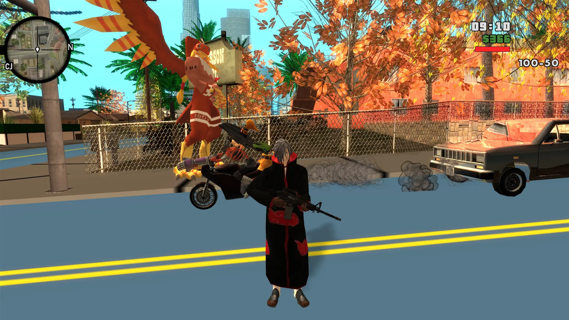 图片[4]-GTASA 圣安地列斯 动漫主题整合版 动漫人物+专属载具+独特地图合集 Win11光影重制 | 汉化流畅+60FPS优化 [赠送：运行库 通关存档 无限金币] [5.52 GB]-IGTA奇幻游戏城-GTA5MOD资源网