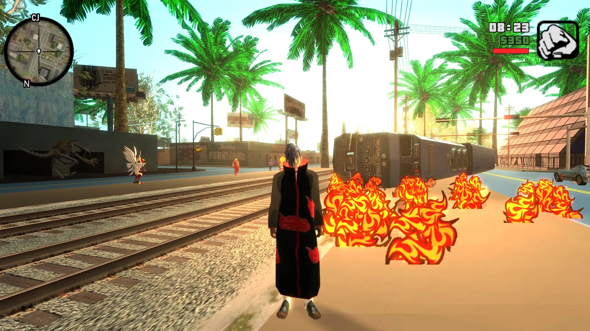 图片[3]-GTASA 圣安地列斯 动漫主题整合版 动漫人物+专属载具+独特地图合集 Win11光影重制 | 汉化流畅+60FPS优化 [赠送：运行库 通关存档 无限金币] [5.52 GB]-IGTA奇幻游戏城-GTA5MOD资源网