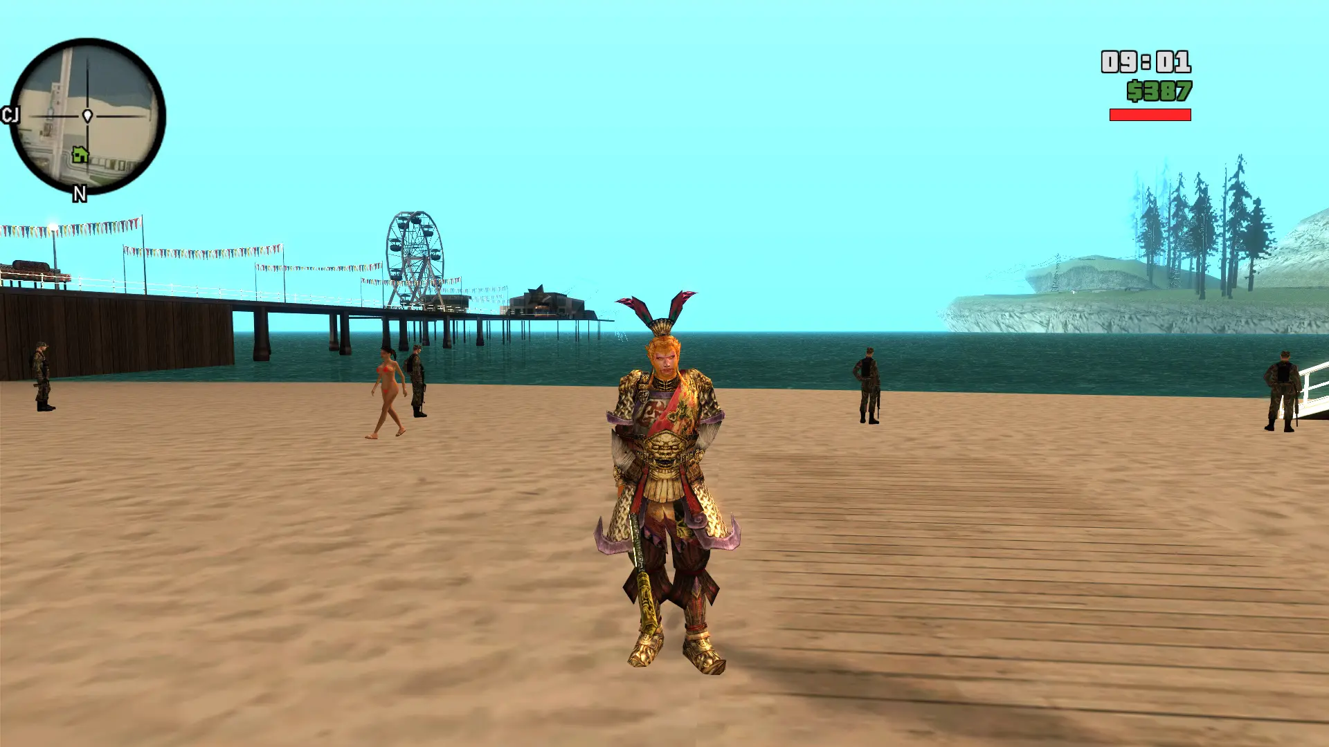 图片[6]-GTASA 圣安地列斯 齐天大圣 孙悟空 整合版 Win11最新光影舒适色调流畅版 真实系重制版 Win10/11汉化兼容版 稳定60FPS 超强优化 [赠送：运行库 通关存档 无限金币] [4.96 GB]-IGTA奇幻游戏城-GTA5MOD资源网