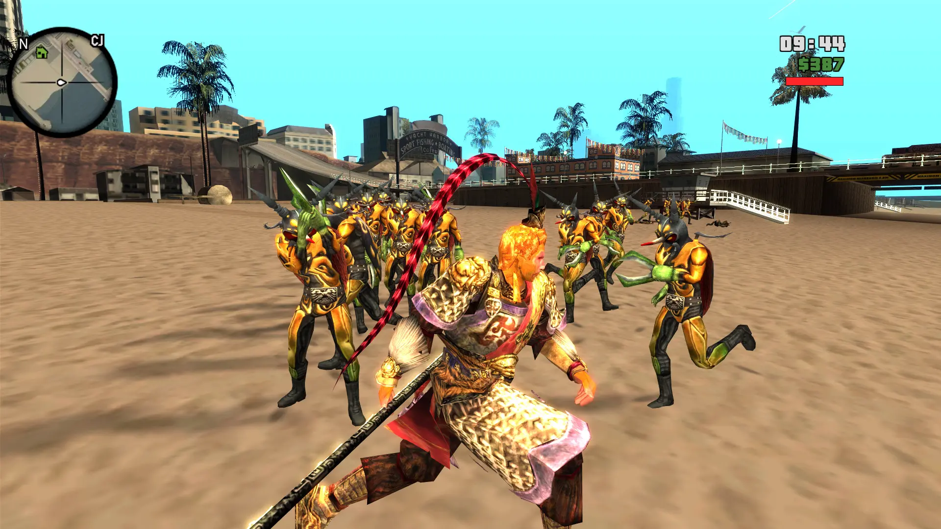 图片[8]-GTASA 圣安地列斯 齐天大圣 孙悟空 整合版 Win11最新光影舒适色调流畅版 真实系重制版 Win10/11汉化兼容版 稳定60FPS 超强优化 [赠送：运行库 通关存档 无限金币] [4.96 GB]-IGTA奇幻游戏城-GTA5MOD资源网