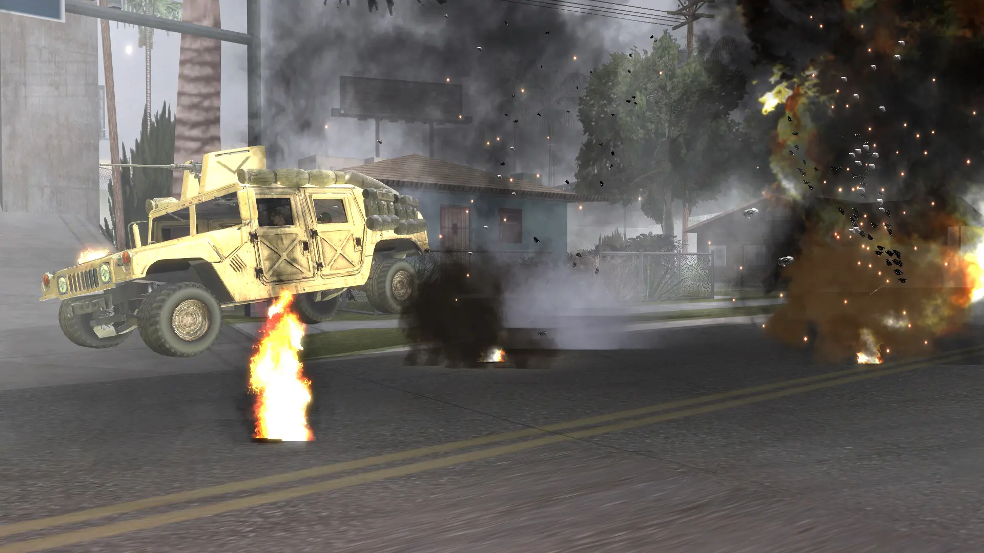 图片[6]-GTASA 圣安地列斯 丧尸危机版 绝境突围：末日救赎之路整合版 求生之路模组 Win11最新光影舒适色调流畅版 真实系重制版 Win10/11兼容版 稳定60FPS 超强优化 [赠送：运行库 游戏存档 快捷脚本] [4.90 GB]-单机屋-GTA5MOD下载站-好玩的单机游戏网