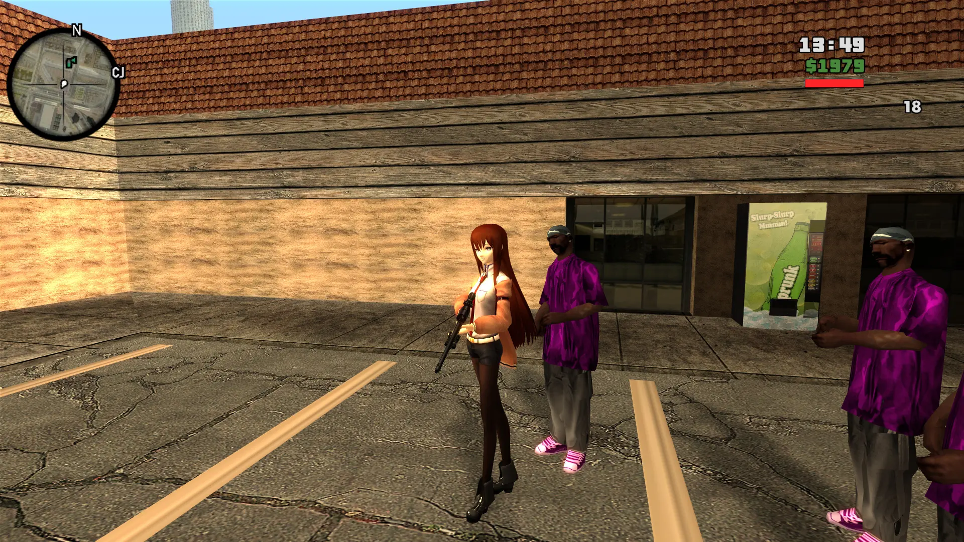 图片[3]-GTASA 圣安地列斯 萌妹动漫二次元114位超多女生妹子角色整合版 动漫语音包 超真实纹理 高清汉化整合版 Win11最新光影舒适色调流畅版 稳定60FPS 超强优化 [赠送：运行库 游戏存档 贴心工具] [8.80 GB]-单机屋-GTA5MOD下载站-好玩的单机游戏网