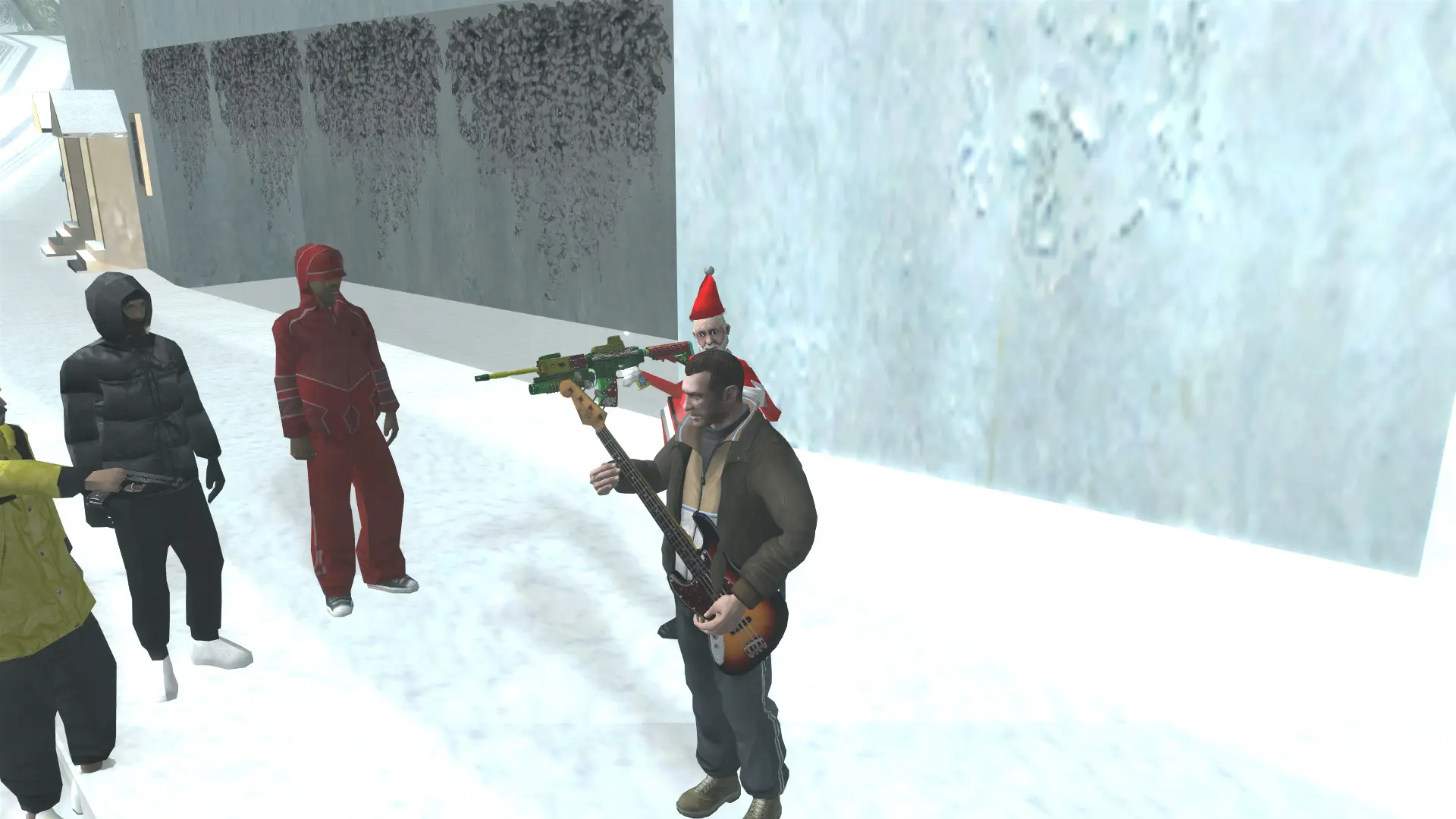 图片[5]-GTA 圣安地列斯 圣诞节 雪天冬季 精品汉化整合版 大雪冬季2.0升级版 Win11最新光影舒适色调流畅版 大屏优化 FPS优化 真实武器包 汉化版 [赠送：运行库 通关存档 无限金币] [6.02 GB]-IGTA奇幻游戏城-GTA5MOD资源网