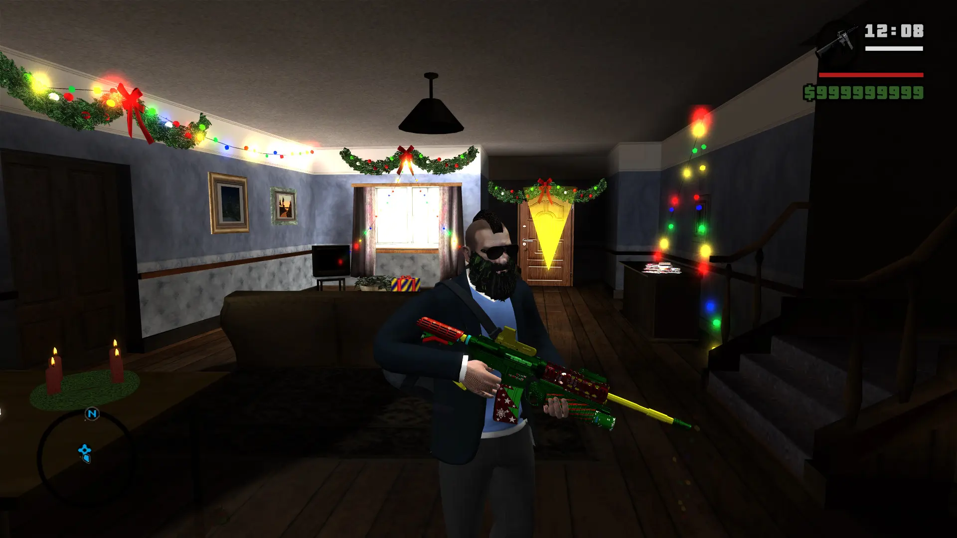 图片[13]-GTA 圣安地列斯 圣诞节 雪天冬季 精品汉化整合版 大雪冬季2.0升级版 Win11最新光影舒适色调流畅版 大屏优化 FPS优化 真实武器包 汉化版 [赠送：运行库 通关存档 无限金币] [6.02 GB]-IGTA奇幻游戏城-GTA5MOD资源网