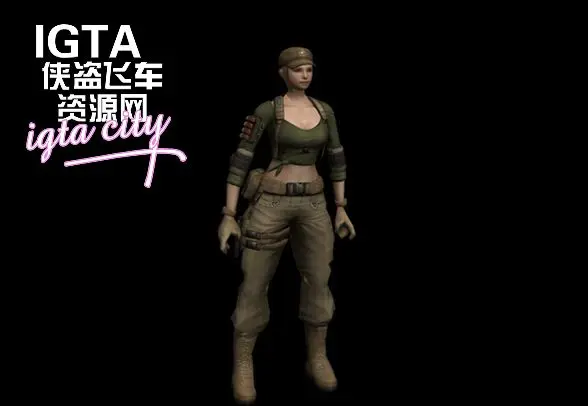 [圣安地列斯]穿越火线潘多拉女角色-IGTA奇幻游戏城-GTA5MOD资源网