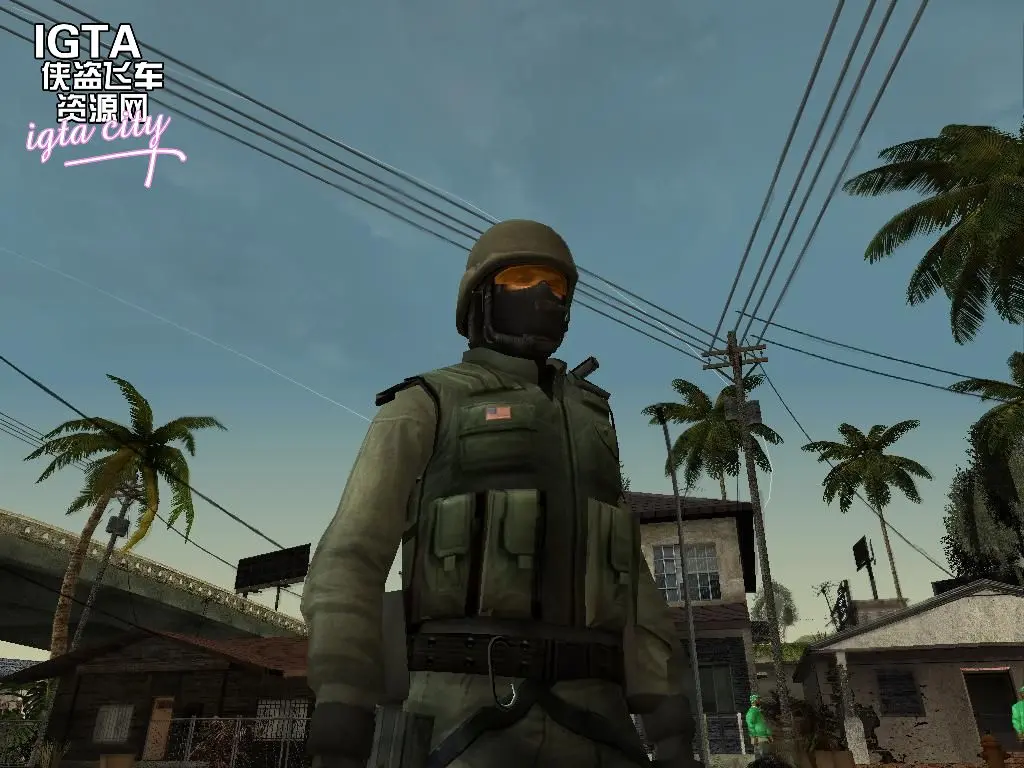 [圣安地列斯]二款防暴特警MOD-IGTA奇幻游戏城-GTA5MOD资源网
