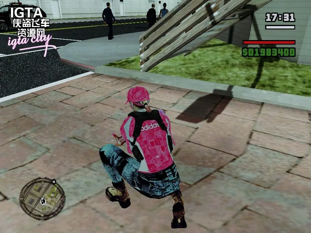 [圣安地列斯]粉红吉尔__古板-IGTA奇幻游戏城-GTA5MOD资源网