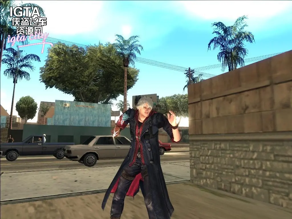 [圣安地列斯]鬼泣尼禄MOD-IGTA奇幻游戏城-GTA5MOD资源网